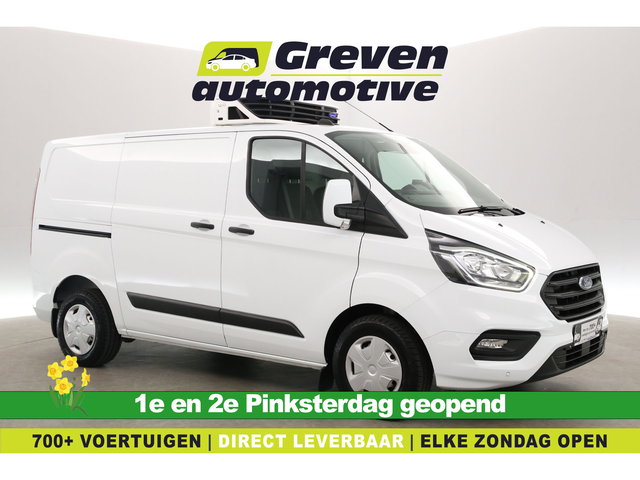 Ford Transit Custom - 2.0 TDCI L1H1 | Koel/vrieswagen -5° | Airco | Cruise | 3 Zits | Trekhaak | Parkeersens. | Koelauto