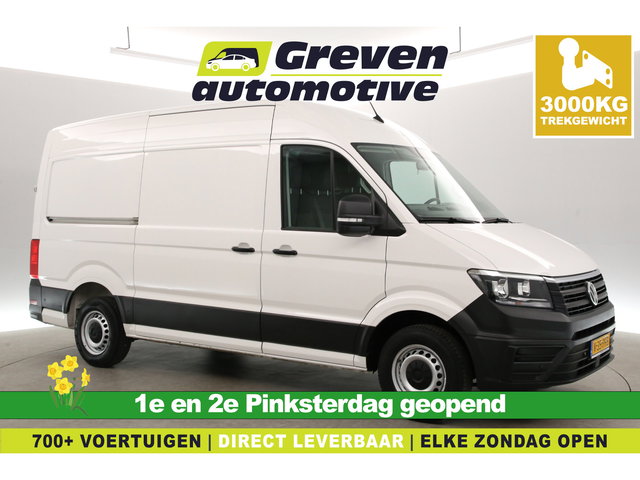 Volkswagen Crafter - 2.0 TDI L3H3 140PK | 3000KG Trekgew. | Trekhaak | Airco | Adap. Cruise | Camera | Carplay | 3 Zits