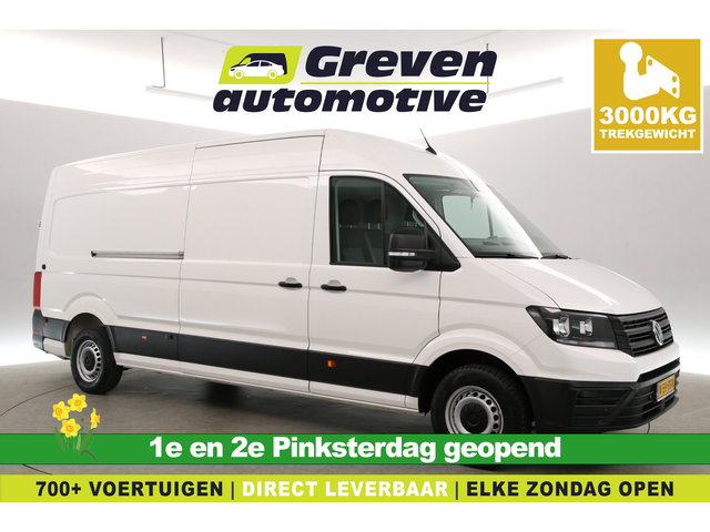 Volkswagen Crafter - 2.0 TDI 177PK L4H3 | Aut. | 3000kg Trekgew. | Airco | Cruise | Camera | 3 Zits | Carplay | Stoelverw. | Parkeersens.