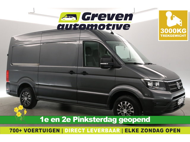 Volkswagen Crafter - 2.0 TDI L3H3 177PK | 3000kg Trekgew. | DSG | Airco | Adap. Cruise | Camera | Carplay | 3 Zits | Trekhaak