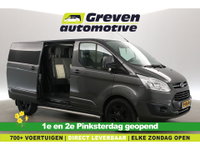 Ford Transit Custom - 2.0 TDCI L1H1 Limited 170PK | Dubbele Cabine | Aut. | Airco | Cruise | Navi | Trekhaak | 2xSchuifdeur