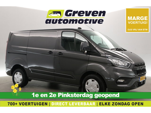 Ford Transit Custom - 2.0 TDCI L1H1 | Marge | Airco | Cruise | 3 Zits | Trekhaak | Parkeersens.