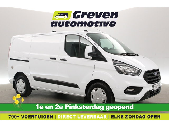 Ford Transit Custom - 2.0 Ecoblue L1H1 | Aut. | Airco | Cruise | Camera | 3 Zits | Carplay | Trekhaak | 2xSchuifdeur