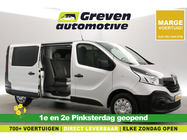 Renault Trafic - 1.6 dCi T29 L2H1 | Marge | Dubbele Cabine | Airco | Cruise | Navi | Parkeersens.