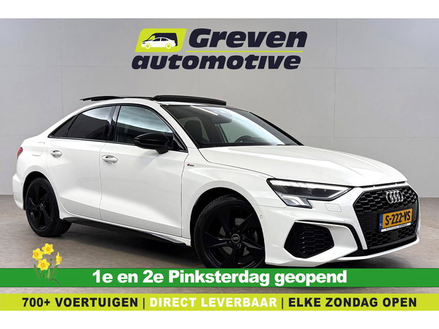 Audi A3 - Limousine 35 TFSI S-Line Black Optic | Pano | Virtual | Carplay | Sfeer | Adap. Cruise | Parkeersens. | Keyless