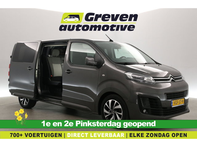 Citroën Jumpy - 2.0 BlueHDI L3H1 180PK | Dubbele Cabine | Aut. | Clima | 2xSchuifdeur | Adap. Cruise | Trekhaak | HuD | Carplay
