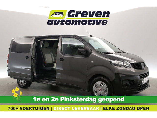 Fiat Scudo - 2.0 MultiJet L3H1 180PK | DC | 6 Zits | Automaat | Airco | Cruise | Parkeersens.