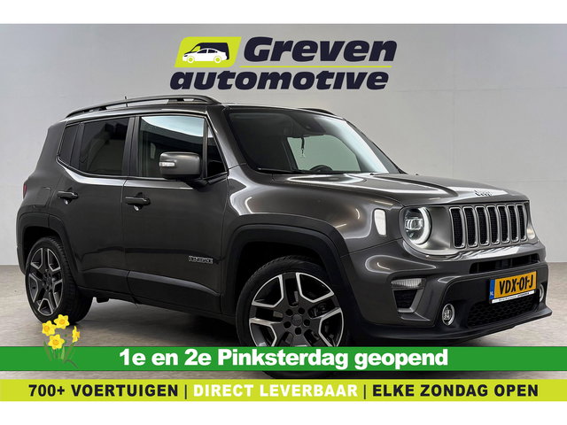 Jeep Renegade - 1.3T Limited 151PK | Grijs Kenteken | VAN | Camera | Carplay | Clima | Adap. Cruise | Keyless