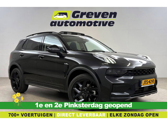 Lynk & Co 01 - 1.5 Black Edition | 75 km Elektrisch | Pano | Memory | 360° | Virtual | Sfeer | Adap. Cruise