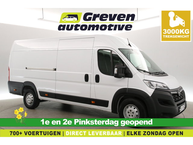 Opel Movano - 2.2D 165PK L4H2 | 3000kg Trekgew. | Airco | Cruise | 3 Zits | Parkeersens. | Stoelverw.