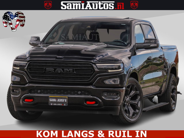 Dodge Ram Pick-Up - BLACK OPS LIMITED 5.7 V8 4x4 | HUD | LUCHTVERING | BOM VOL | CREW CAB | DUBBELE CABINE | 5 PERSOONS | DC |