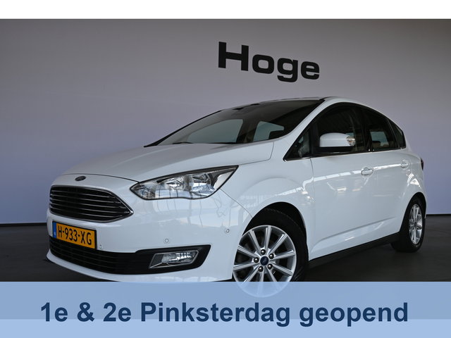 Ford C-MAX - 1.0 Ambiente Clima Cruise Control Navigatie Trekhaak LED Goed Onderhouden! Inruil Mogelijk!