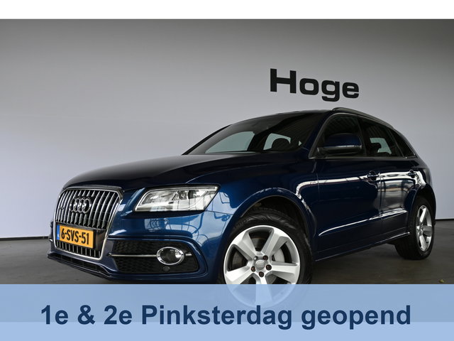 Audi Q5 - 3.0 TDI quattro S-line Clima Cruise control Navigatie LED 1e Eigenaar Inruil mogelijk