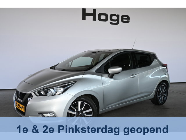 Nissan Micra - 1.0 IG-T N-Connecta Clima Navigatie LED Goed Onderhouden! Inruil Mogelijk!