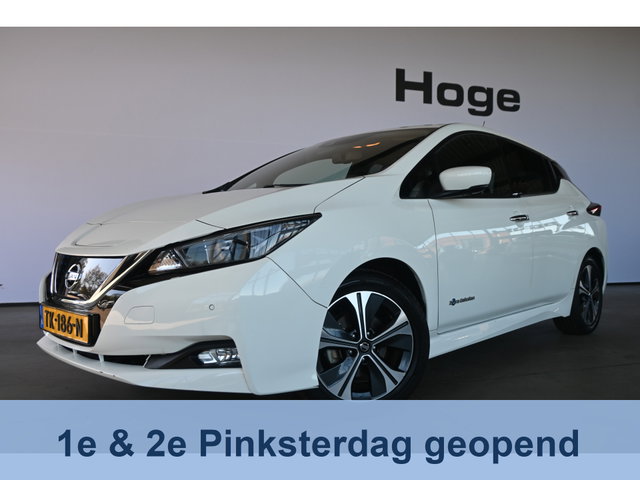 Nissan Leaf - N-Connecta 40 kWh Automaat Navigatie Stoelverwarming Goed Onderhouden! Inruil Mogelijk!