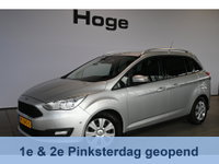 Ford Grand C-Max - 1.0 Trend 7 Persoons Clima Navigatie LED Trekhaak Rijklaarprijs Inruil Mogelijk!