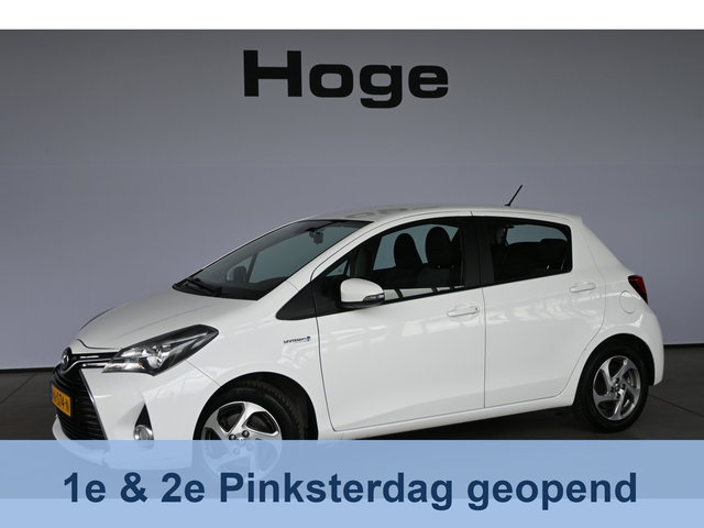 Toyota Yaris - 1.5 Hybrid Trend Bi-Tone Clima Navigatie Trekhaak PDC Cruise control 100% Onderhouden! Inruil Mogelijk!