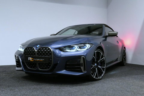 BMW 4 Serie Cabrio M440i xDrive High Executive / Air Collar (nekverwarming / BMW Laserlight / Elektr. verstelbare voorstoelen (links met memory) / Harman Kardon Surround Sound / Stoelverwarming / 20" / Rondomzichtcamera / HUD / Apple Carplay - Android Auto / Adaptief