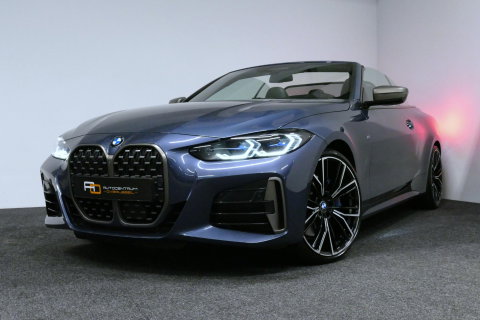 BMW 4 Serie Cabrio M440i xDrive High Executive / Air Collar (nekverwarming / BMW Laserlight / Elektr. verstelbare voorstoelen (links met memory) / Harman Kardon Surround Sound / Stoelverwarming / 20" / Rondomzichtcamera / HUD / Apple Carplay - Android Auto / Adaptief