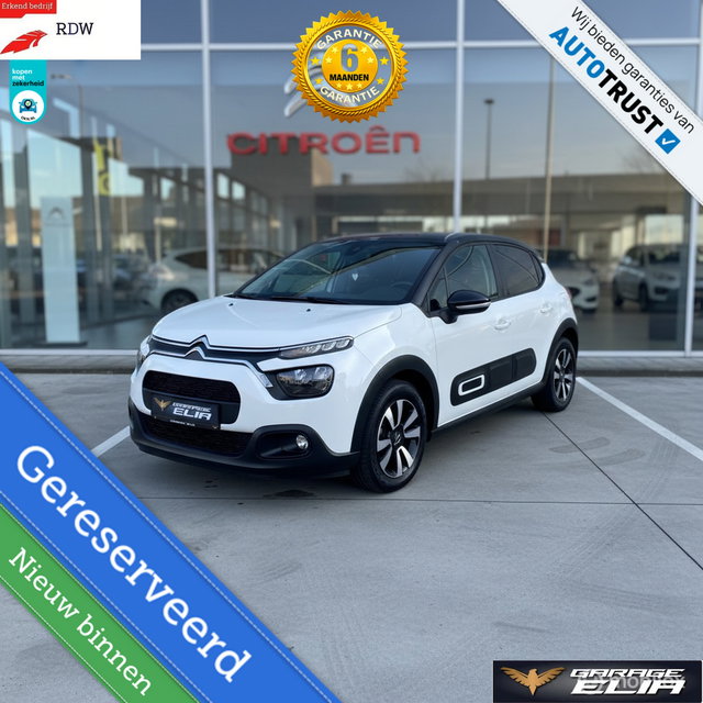 Citroën C3 - 1.2 Turbo Shine - Automaat - Navi - CarPlay - Cru