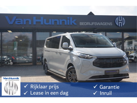 Ford Transit Custom 320L 2.5 PHEV 233PK Dubbel Cabine JWR Edition PRIJS INCL. BPM !! 13" Navi, Adap. Cruise, Camera, 18" LM, Trekhaak!! NR. HYBDCG
