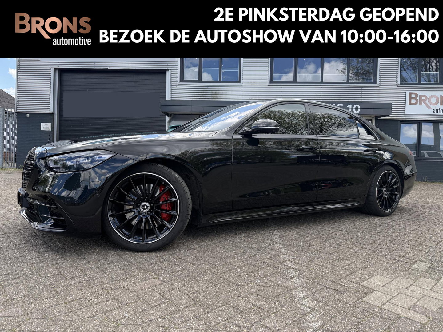 Mercedes-Benz S-Klasse 580 4MATIC Lang AMG Line 4 wiel sturing l full options
