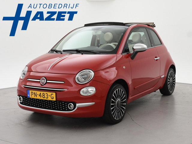 Fiat 500C - 1.2 4-CIL LOUNGE + NAVIGATIE | 16 INCH | AIRCO | BLUETOOTH AUDIO