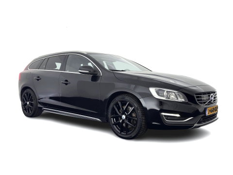 Volvo V60 2.4 D5 Twin Engine Summum (Plug-In) Aut. *LEATHER | XENON | MEMORY-PACK | HEATED-COMFORTSEATS | PRIVACY-GLASS | NAVI-FULLMAP | ADAPTIVE-CRUISE | ECC | LANE-ASSIST | PDC | 18''ALU*