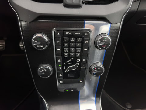 Volvo V40 2.0 D2 R-Design Business (INCL-BTW) *LEATHER-MICROFIBRE | NAVI-FULLMAP | SPORTSEATS | ECC | PDC | CRUISE | 18''ALU*