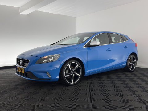 Volvo V40 2.0 D2 R-Design Business (INCL-BTW) *LEATHER-MICROFIBRE | NAVI-FULLMAP | SPORTSEATS | ECC | PDC | CRUISE | 18''ALU*