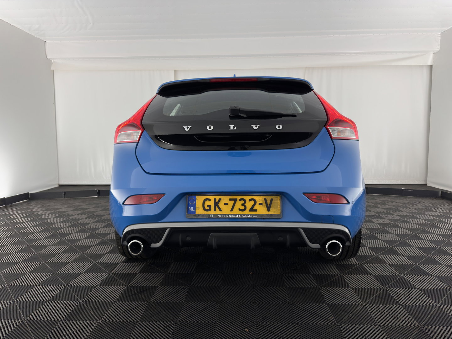 Volvo V40 2.0 D2 R-Design Business (INCL-BTW) *LEATHER-MICROFIBRE | NAVI-FULLMAP | SPORTSEATS | ECC | PDC | CRUISE | 18''ALU*