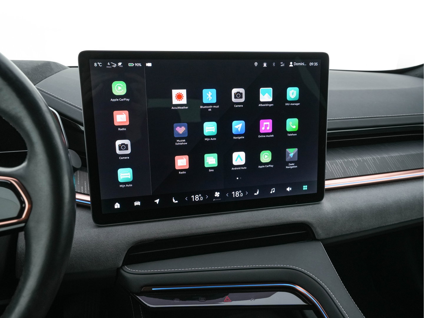 ZEEKR 001 AWD Privilege 100 kWh [ 3-Fase-22 kW] {SOH-94%} (INCL-BTW) Aut. *PANO | LEATHER-MICROFIBRE | FULL-LED | BLINDSPOT | ADAPTIVE-CRUISE | YAMAHA-SOUND | HEATED-COMFORTSEATS | AMBIENTLIGHT | AIRSUSPENSION | NAVI-FULLMAP | PRIVACY-GLASS |  ....