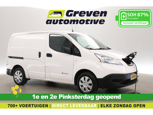 Nissan e-NV200 - Business 40 kWh | Snelladen | SOH 87% | Airco | Cruise | Camera | Navi | 2xSchuifdeur | Stoel/stuurverw.