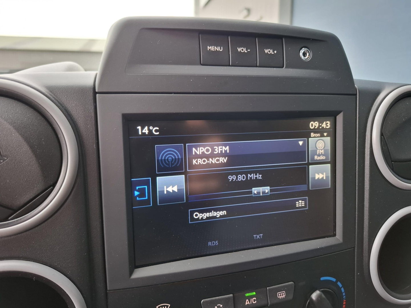 Peugeot Partner 120 1.6 BlueHDi 75 L1 Première AIRCO / CRUISE CONTROLE / EURO 6 / 1 STE EIGENAAR / DEALER ONDERHOUDEN