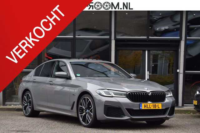 BMW 5 Serie - 530e M-Sport Lane Pano Camera 20" HK