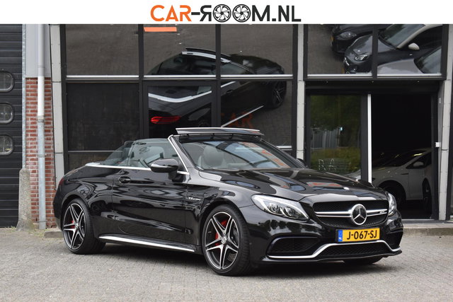 Mercedes-Benz C-Klasse - Cabrio AMG 63 S HUD Memory Koeling ACC Lane VOLL