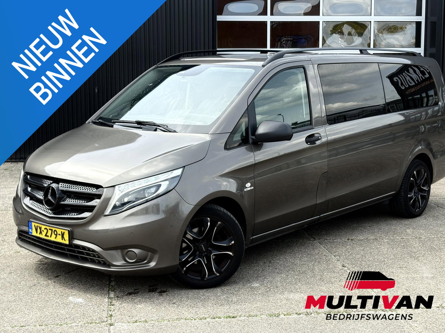 Mercedes-Benz Vito 114 CDI Extra Lang DC XXL L3 | MARGE | LEDER | LED | CRUISE | NETTE BUS