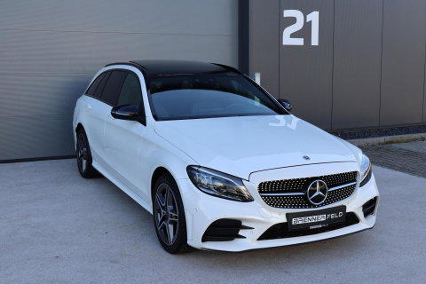Mercedes-Benz C-Klasse Estate 400 4MATIC AMG Line / Panoramadak / Memory stoelen / Night Pakket / Burmester Surround