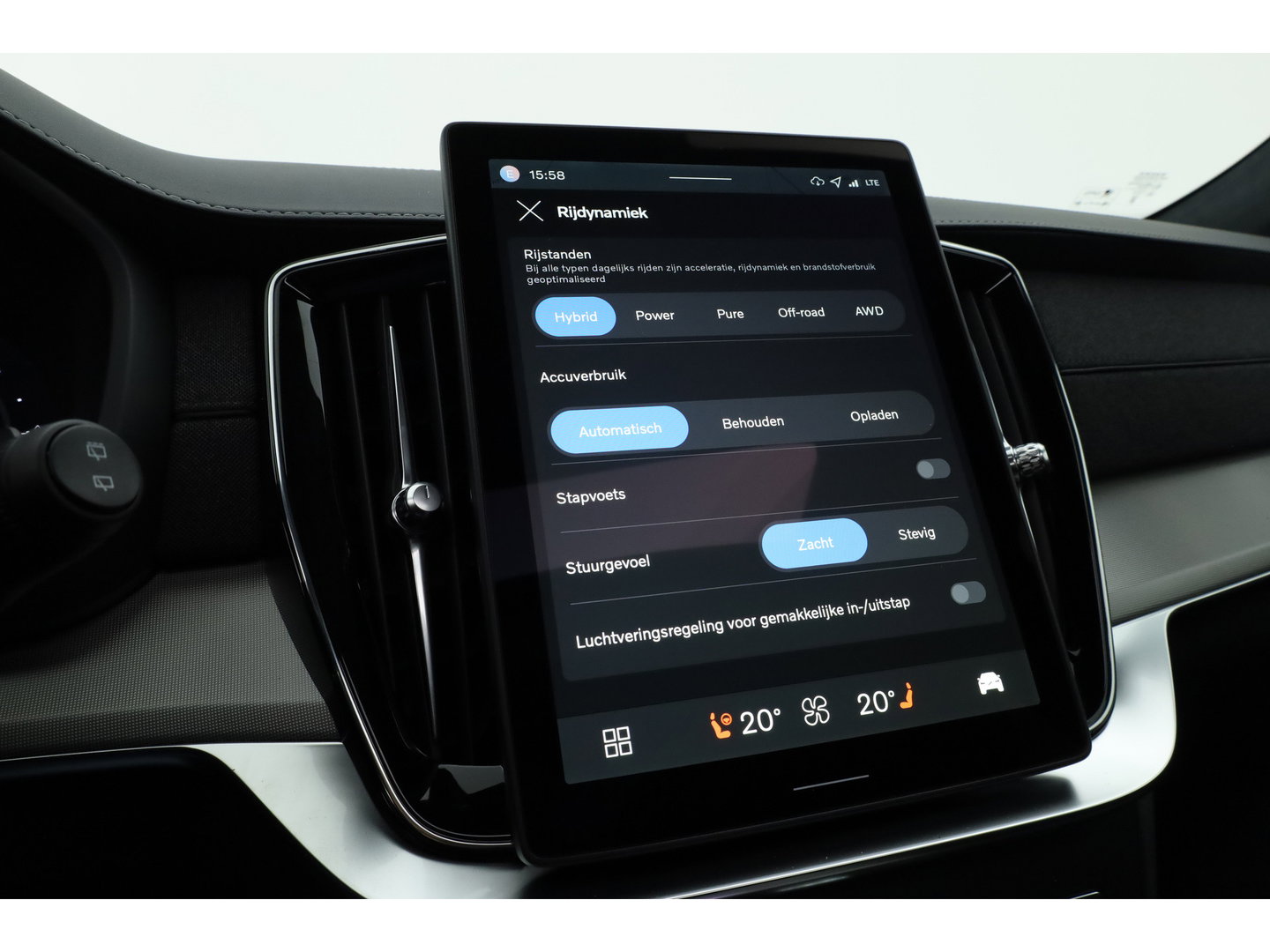 Volvo XC90 2.0 T8 Plug-in hybrid AWD Ultra Black Edition Executive | luchtvering | Bowers & Wilkins | Massage | Blis | ACC | Pano| 360 Camera |