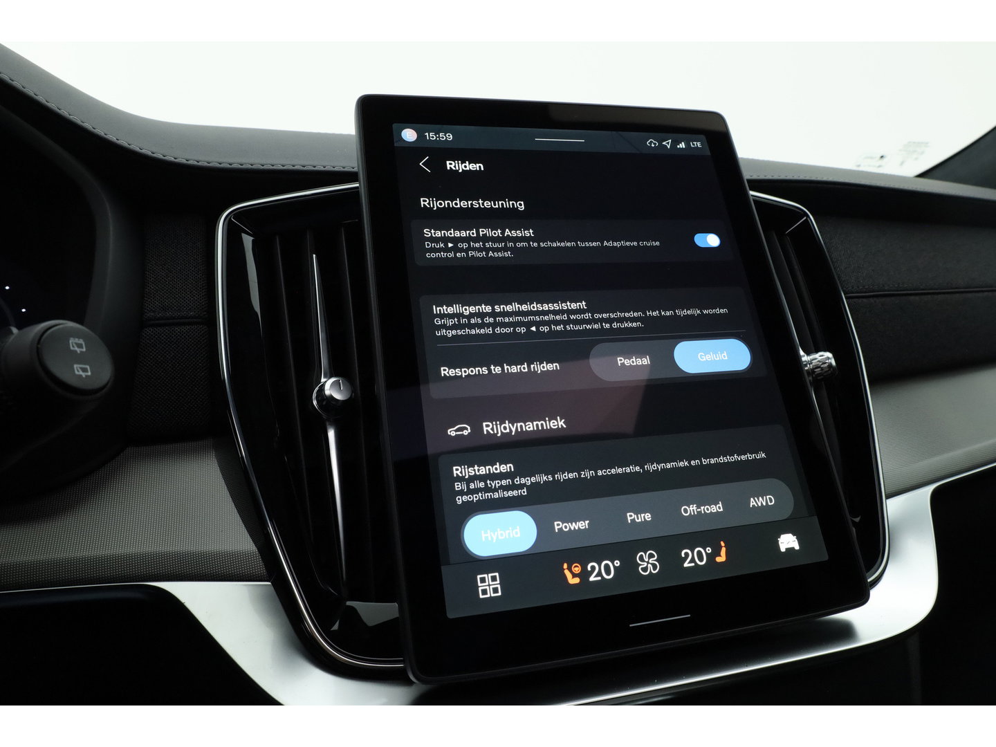 Volvo XC90 2.0 T8 Plug-in hybrid AWD Ultra Black Edition Executive | luchtvering | Bowers & Wilkins | Massage | Blis | ACC | Pano| 360 Camera |