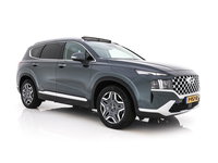 Hyundai Santa Fe - 1.6 T-GDI HEV Premium Sky (INCL.BTW) *PANO | HEAD-UP | LEATHER | FULL-LED | ADAPTIVE-CRUISE | BLINDSPOT | MEORY-PACK | DIGI-COCKPIT | SHIFT-PADDLES | PRIVACY-GLASS | NAVI-FULLMAP | 19''ALU*