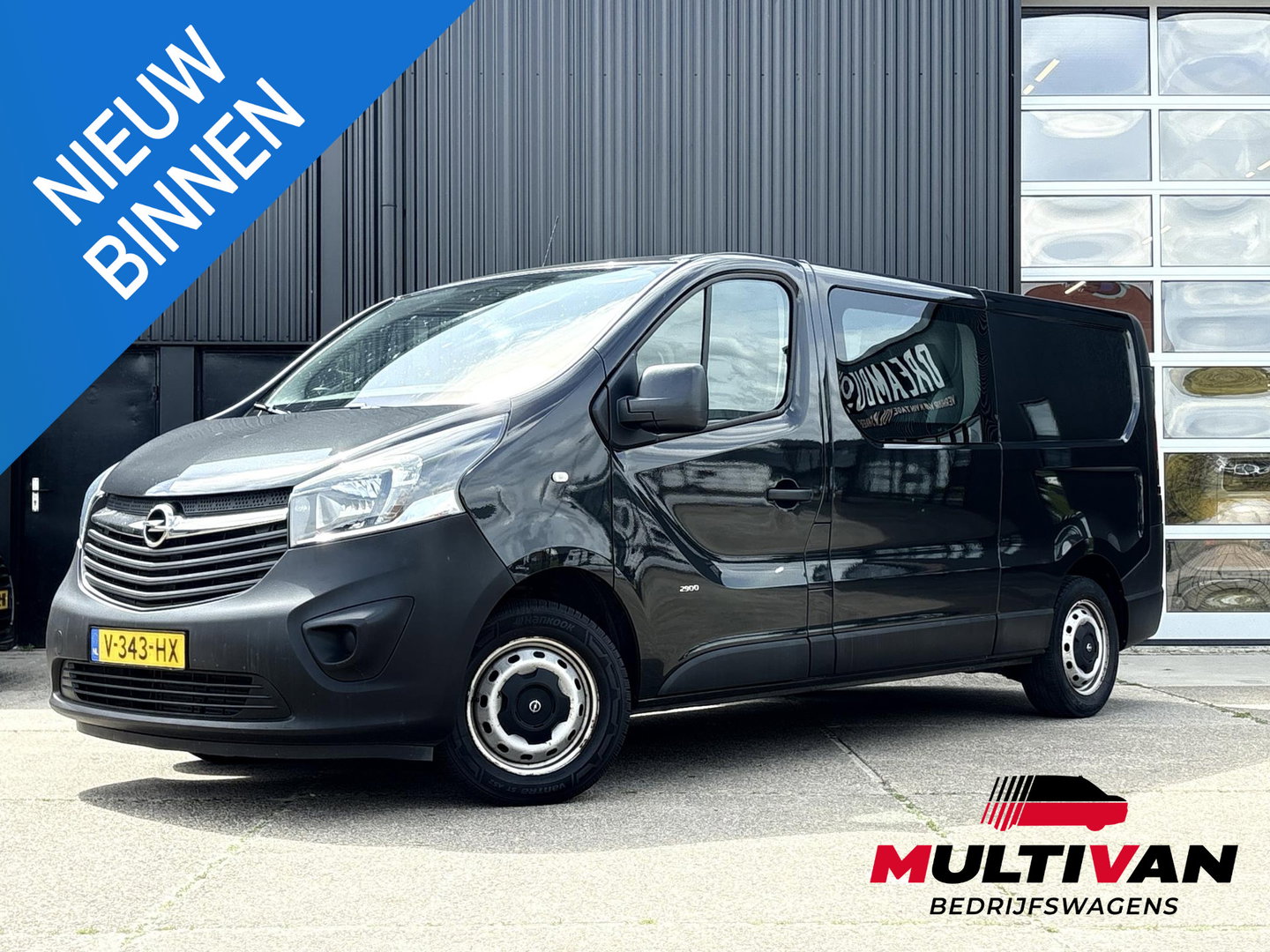 Opel Vivaro 1.6 CDTI L2H1 DC 125PK | MARGE | 6 PERSOONS | CRUISE | AIRCO | RUIME BUS