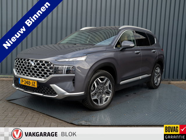 Hyundai Santa Fe - 1.6 T-GDI HEV Premium Sky | Trekhaak afnb. | Stoelgeheugen/Koeling | 360 Camera | Panodak | Head Up | Prijs Rijklaar!!