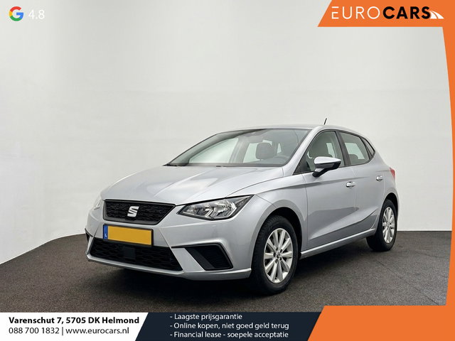 SEAT Ibiza - 1.0 TSI 110 pk DSG Urban Silver Full LED Navi 9,2 inch CarPlay Climatronic PDC Cruise Lane Assist Front Assist DAB+ 15 inch LMV