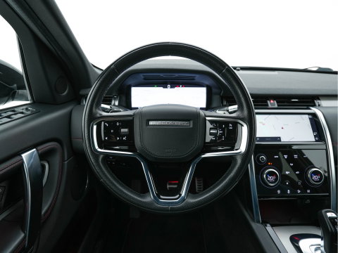 Land Rover Discovery Sport P300e 1.5 R-Dynamic HSE Black Exterior Pack AWD (Plug-in) (INCL-BTW) *LEATHER | FULL-LED | DIGI-COCKPIT | MERIDIAN-AUDIO | BLINDSPOT | KEYLESS | SHIFTPADDLES | PRIVACYGLASS | NAVI-FULLMAP | ECC | MEMORY-PACK | PDC | CRUISE | 20''ALU*