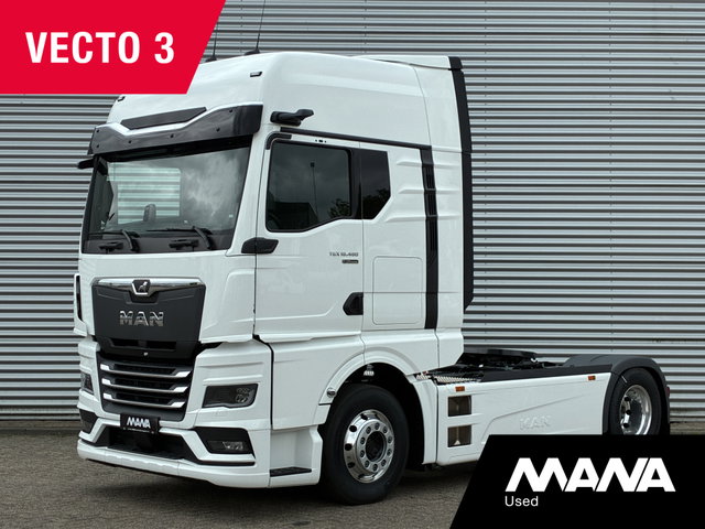 MAN TGX - 18.480 480PK 4x2 BL Vecto 3 Stand-Clima CarPlay LED OptiView Koelkast 2 Bedden