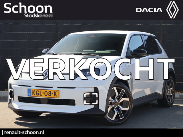 Renault 5 - comfort range techno 52 kWh EV | Demo | 5 jaar garantie | Adap. Cruise | Camera | Navigatie | Warmtepomp