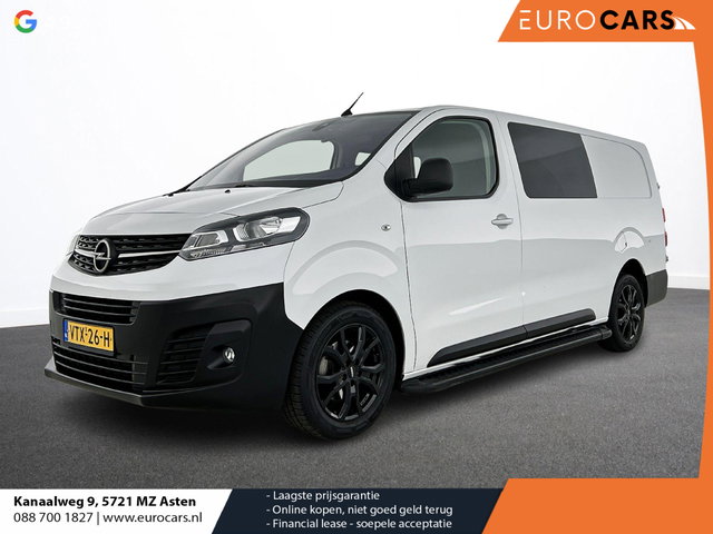 Opel Vivaro - 145pk L3H1 Dubbele Cabine Sport Edition Navigatie Climate Control Trekhaak Trekhaak Parkeer sensoren Lichtmetalen Velgen