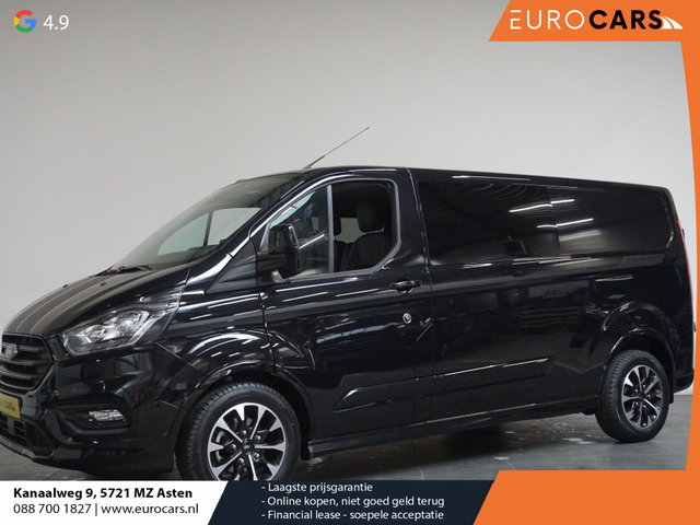 Ford Transit Custom - 320 2.0 TDCI L2H1 Sport Dubbele Cabine Automaat Airco| Bluetooth| Cruise Control| Navi| Trekhaak|
