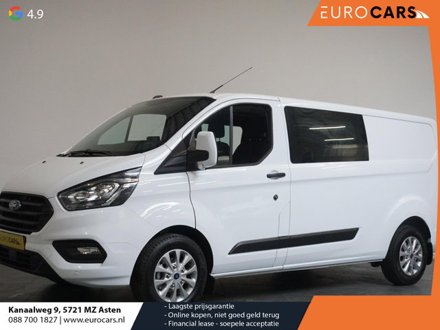 Ford Transit Custom - 300 2.0 TDCI L2H1 Trend Dubbele Cabine Navi Apple Carplay / Android Auto Trekhaak Cruise control Camera Airco